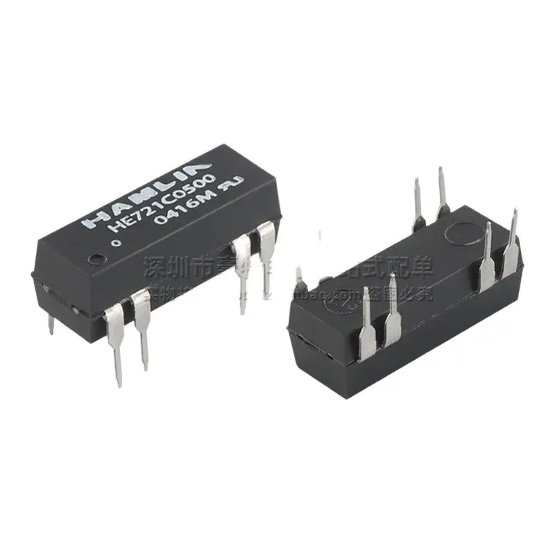 

2pcs/ HE721C0500 One Normally Open One Normally Closed 5VDC 5W Conversion Type SPDT Reed Switch Relay