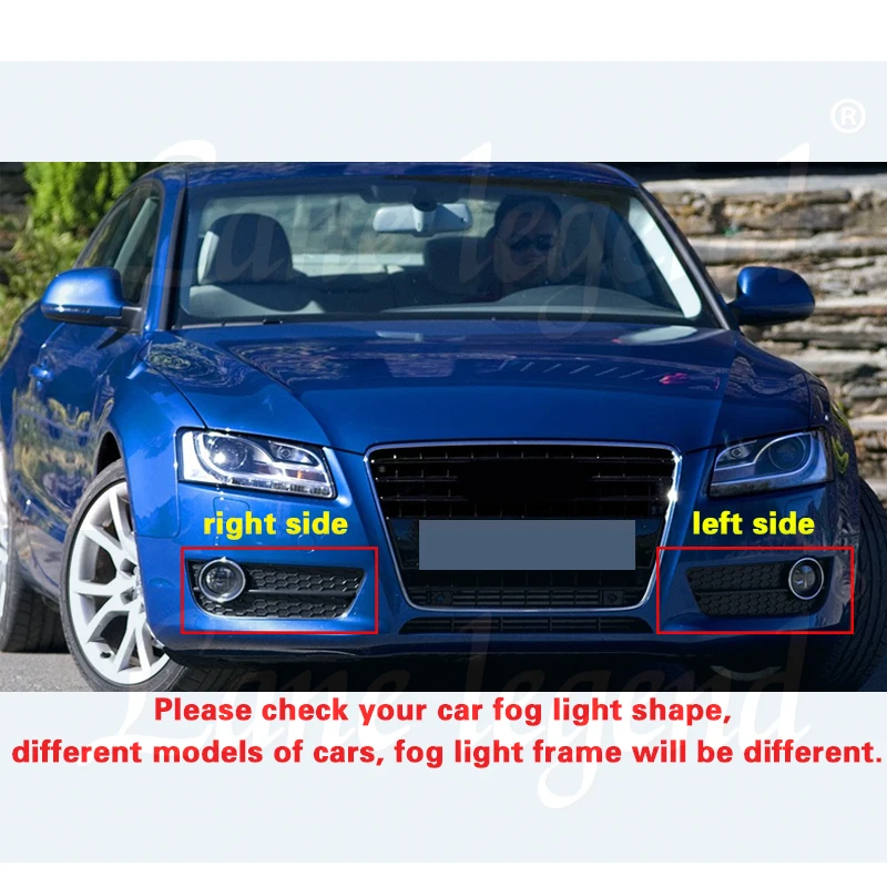 Автомобильная противотуманная лампа решетка для гриля передней решетки Audi A5 S-Line