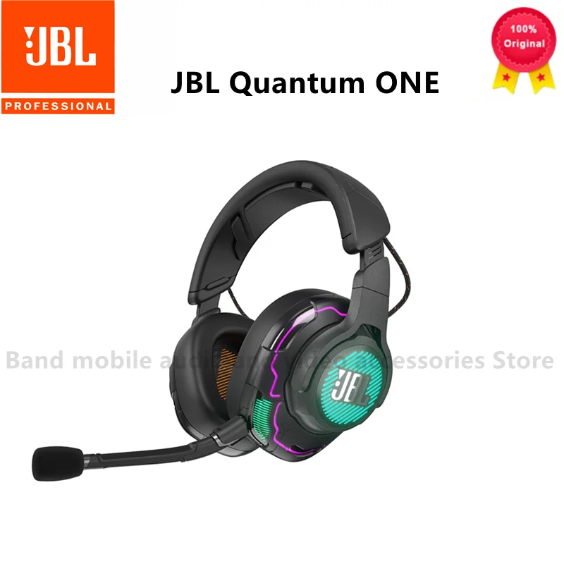 

100% Original JBL Quantum ONE Professional Gaming Headset with Surround Sound Mic For PlayStation/Nintendo Switch/iPhone