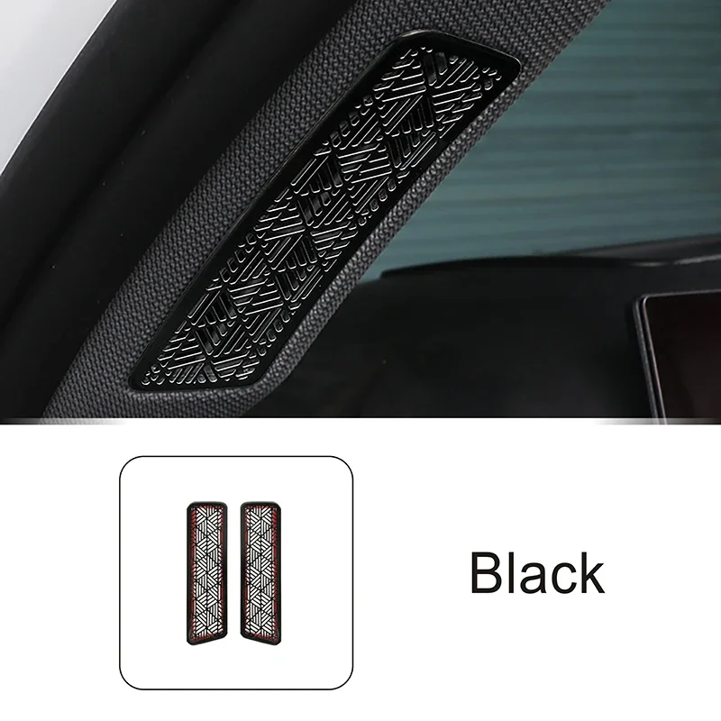 

Для BMW 5 серии i5 G60 G68 2024, автомобильная дверь, стойка, динамик, аудио розетка, крышка, наклейка, металлическая отделка, аксессуары для интерьера