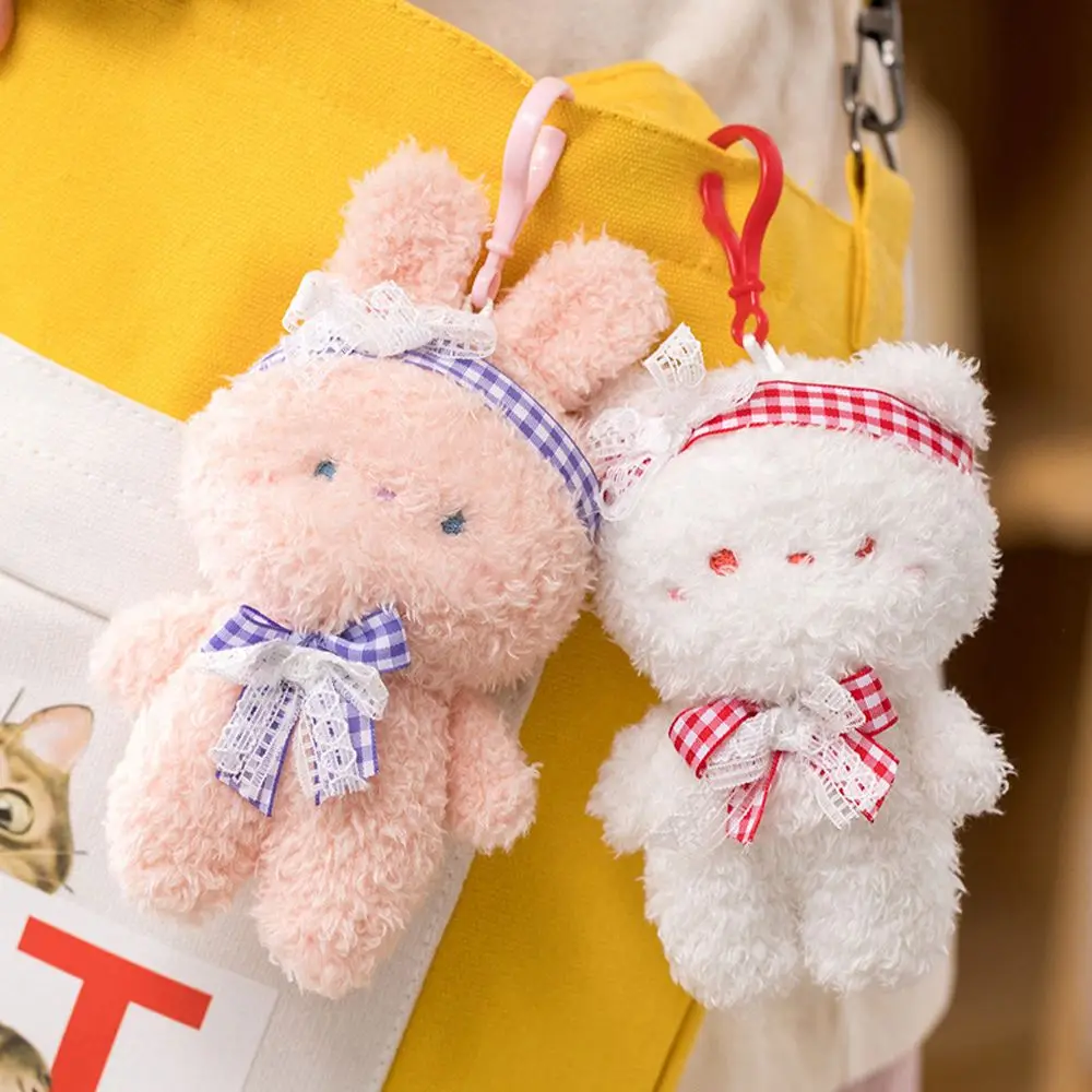 

1 шт., 13 см, милый медведь, кролик и кошка, искусственный плюшевый брелок, куклы, мягкие набивные куклы для сумки, чашки, декоративный подарок