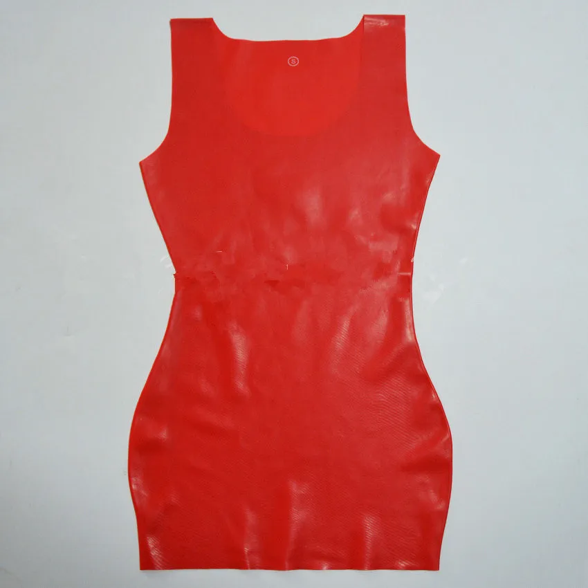 Женское латексное платье для косплея