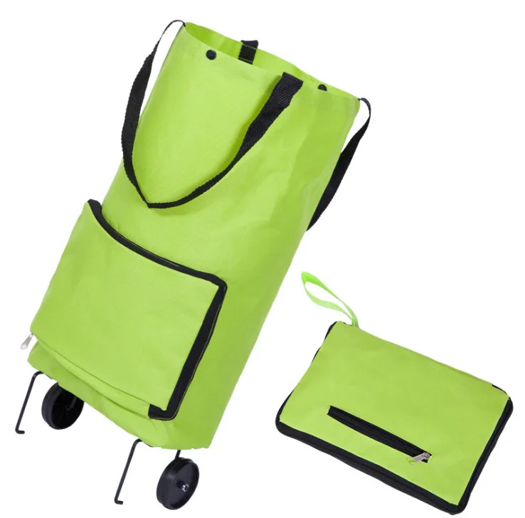 

Shopping Trolley Bag Portable Folable Tote bag Shopping Cart Grocery Bags with Wheels Rolling Grocery Cart Shopping Organizer