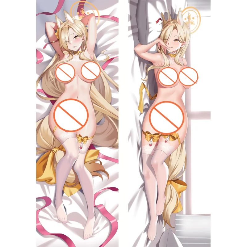 Фото Dakimakura аниме синий архив Куwakami Kaho двухсторонний принт наволочки для тела в натуральную величину подарки могут быть изготовлены по индивидуальному заказу №1