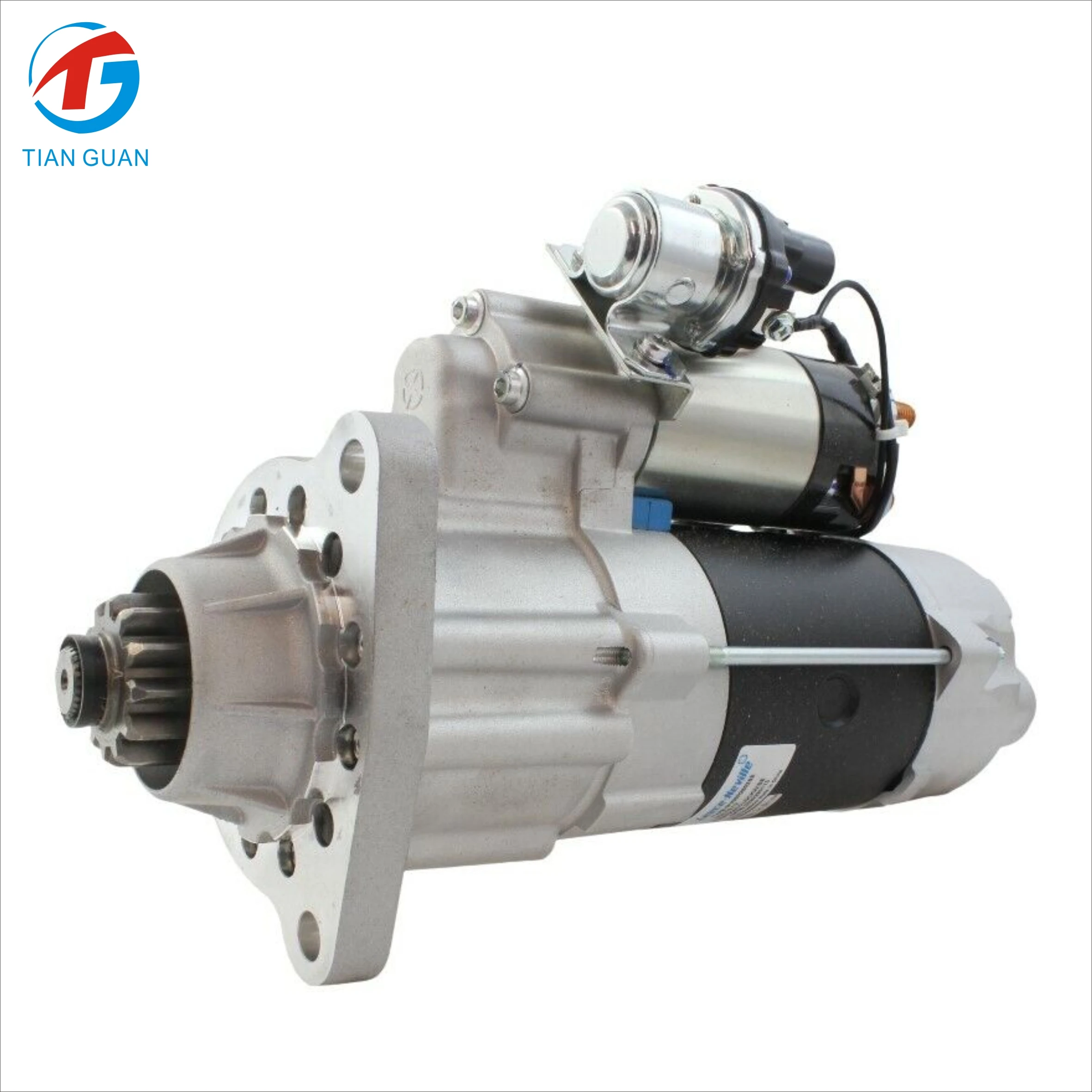 Фото Стартер STG93084 3863010C94 M105R2502SE для Freightliner FL50 Cummins ISC 8.3L 1998-2001 12V, усиленный №2