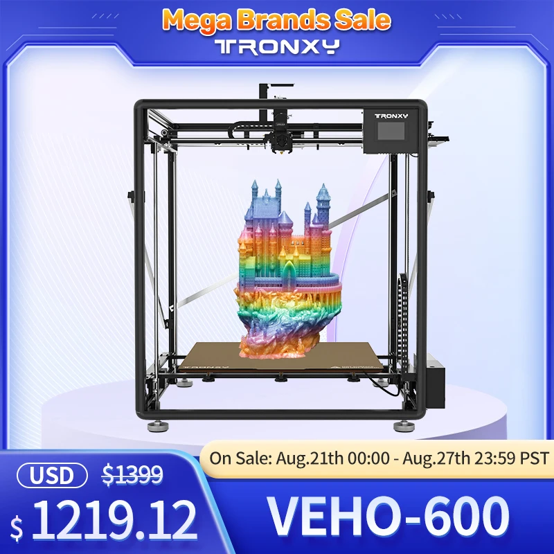Veho-600 Upgraded 30r Extrusion Profile Frame Structure Dual-axis Guide Railway