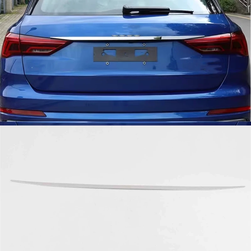 Фото Наружные аксессуары для Audi Q3 F3 2019-2023, крышка багажника, крышка багажника, отделка дверной ручки, молдинг, украшение багажника, ободок, крышка №4