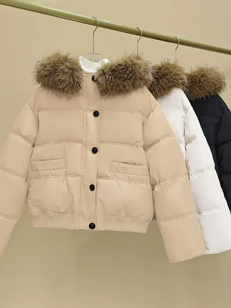 2024 новая куртка-пуховик женские зимние парки высококачественное теплое