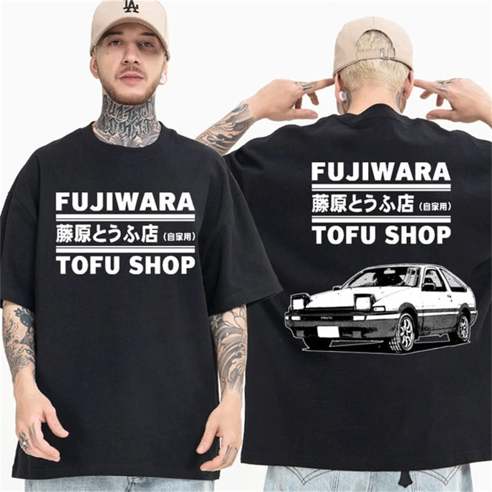 

Футболки с рисунком японского аниме AE86 в стиле хип-хоп