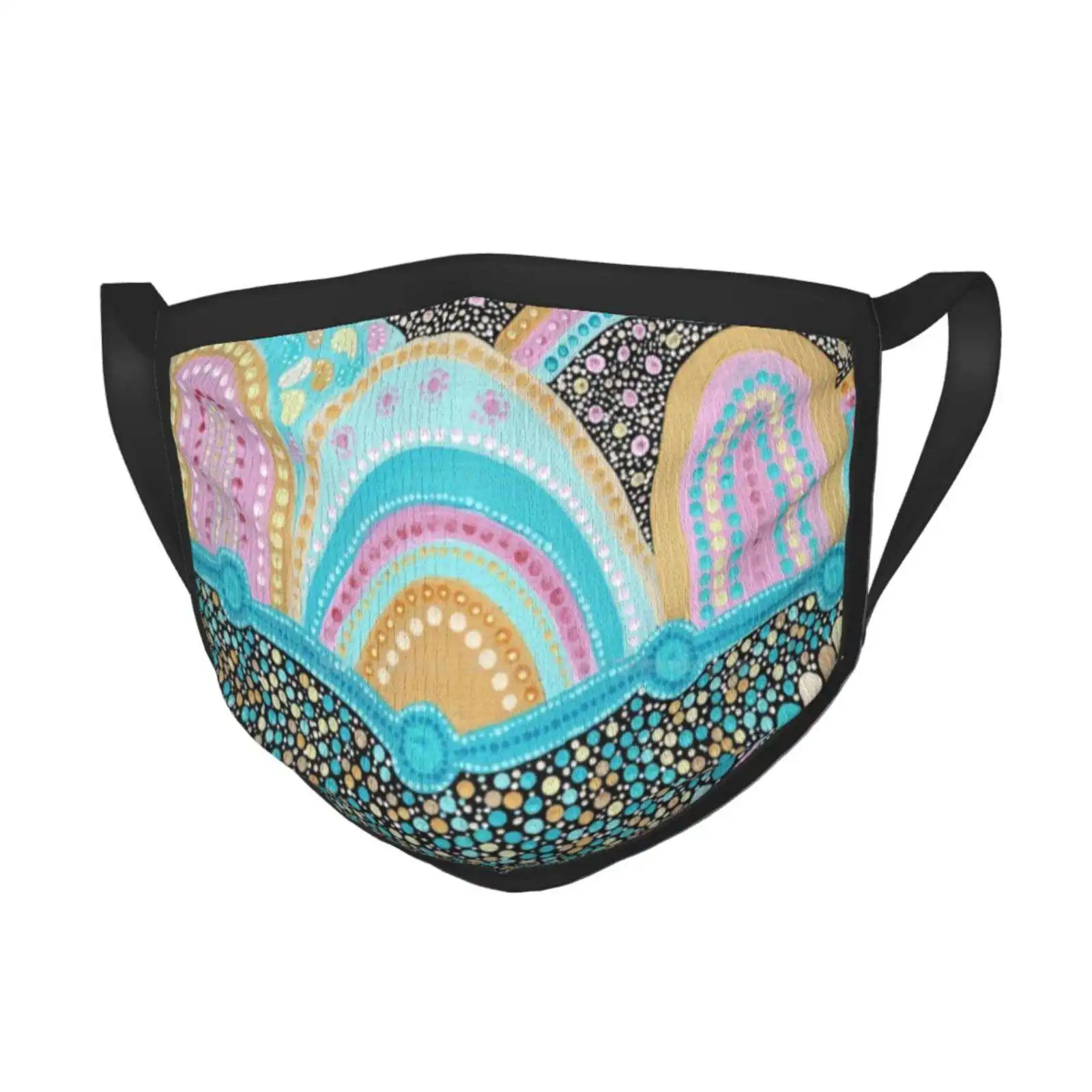 Шляпа от солнца Moreton С закатом шляпа рыбака Панама шапки искусство аборигенов