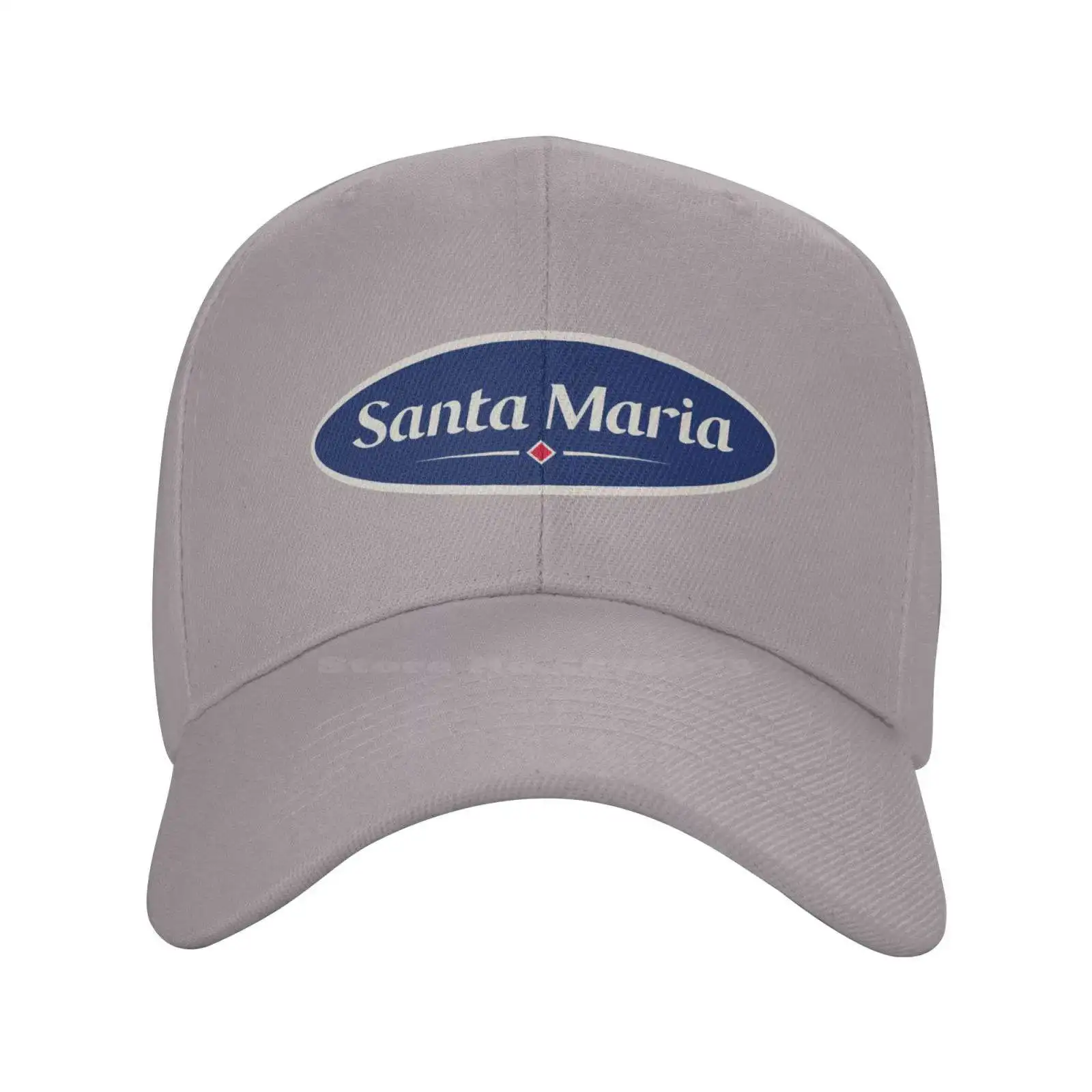 

Santa Maria Logo Print Graphic Casual Denim cap Knitted hat Baseball cap