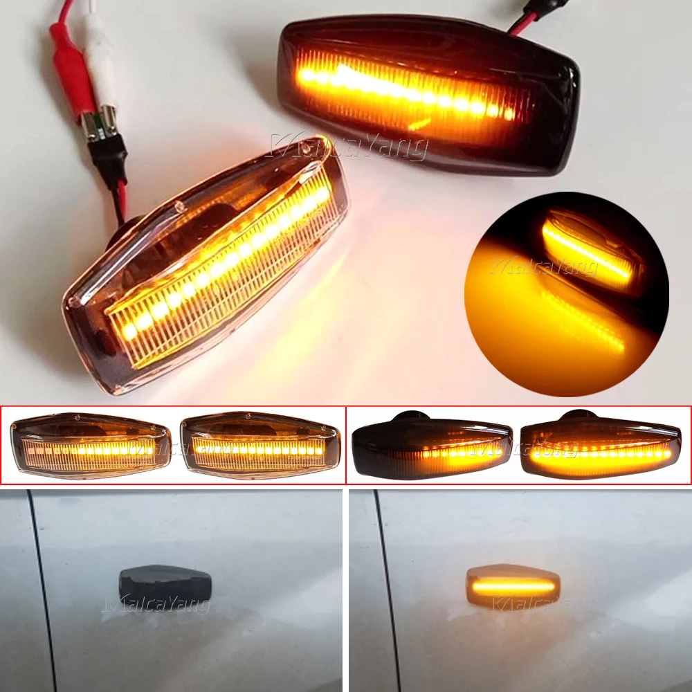

Best Quality For Hyundai i10 2008-2011 Elantra Sonata Tucson 2005-2010 LED Dynamic Flowing Turn Signal Light Side Marker Lamp
