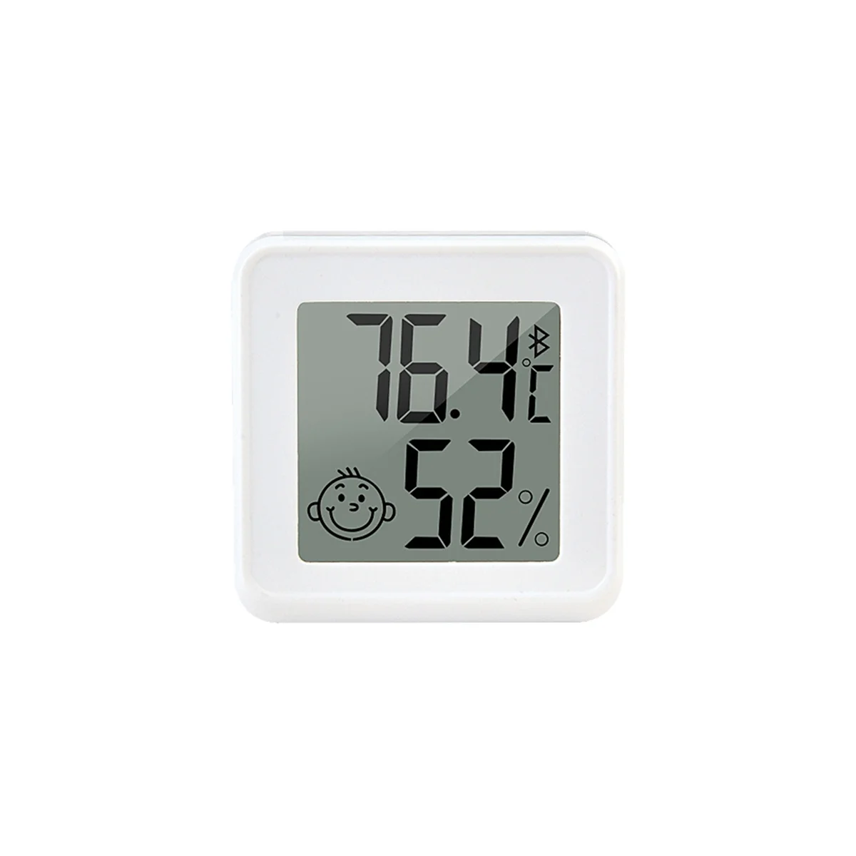 

Совместимый с Bluetooth термометр ЖК цифровой датчик температуры измеритель влажности внутренний гигрометр измерительный прибор белый