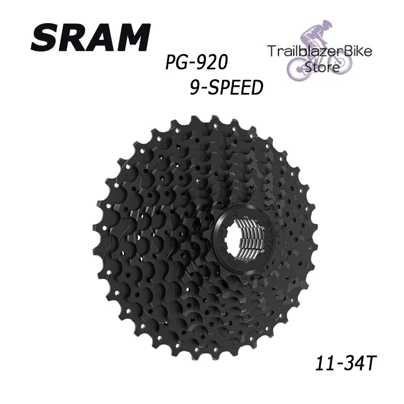 

SRAM PG-920 11-34T Cassette 9-Speed MTB Bicycle Cassette Bike Freewheel