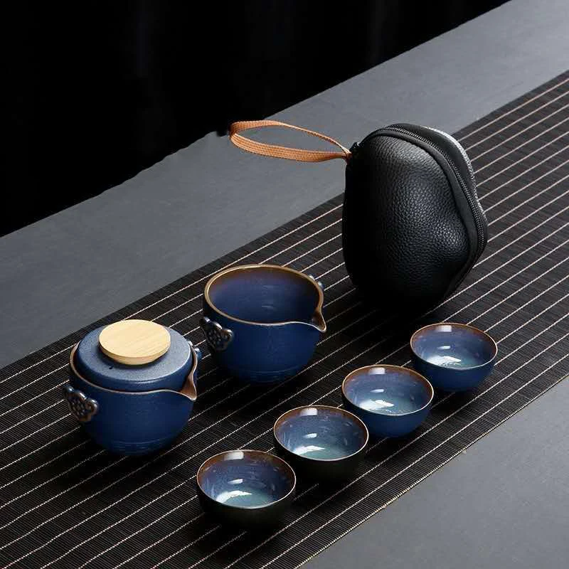 

Керамический портативный чайный набор Gaiwan