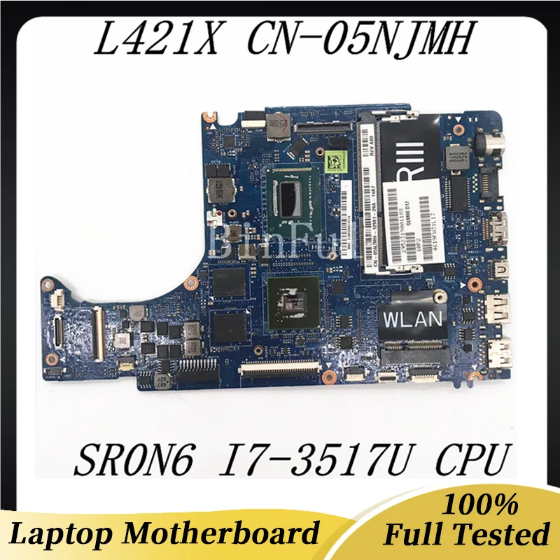 

CN-05NJMH 05NJMH 5NJMH Mainboard For DELL XPS 14 L421X Laptop Motherboard QLM00 LA-7841P W/I7-3517U CPU GT630M 100% Full Tested