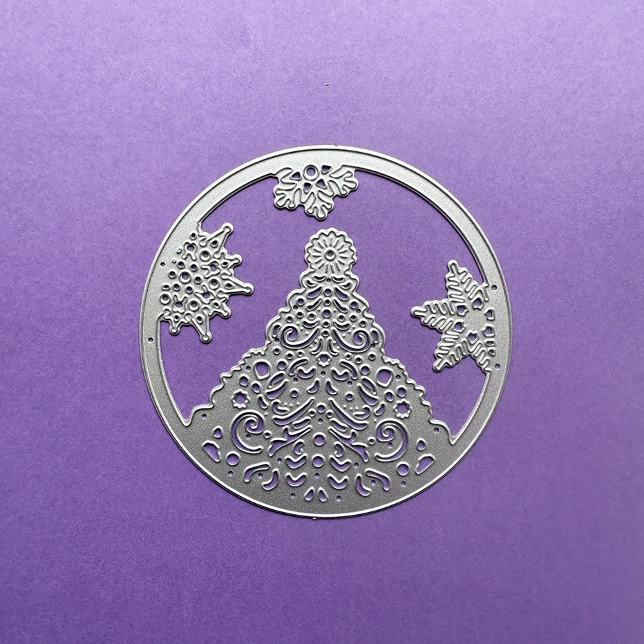 Круглая рамка вырубные штампы для скрапбукинга оформление сделай сам бумажная