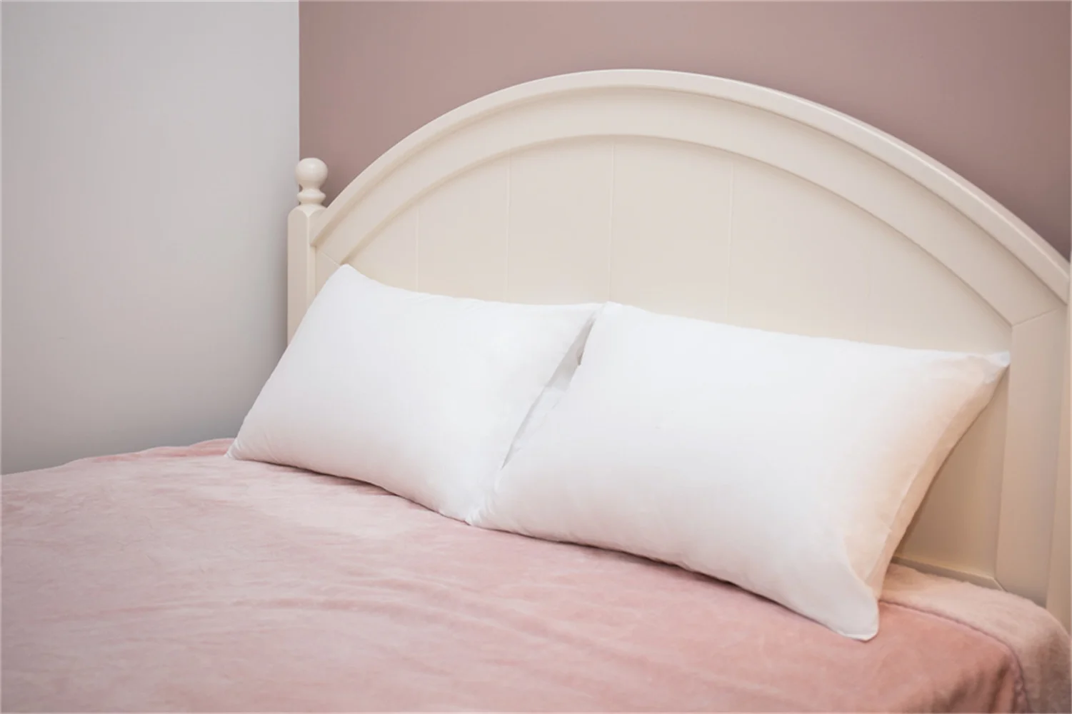 

2 Packs 45*65cm Japanese Eco-Friendly 40S 100% Cotton Pillowcase with Envelope Closure Minimalist Solid Cushion Cover for Hair