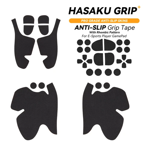 Лента для ручки контроллера HASAKU, совместимая с ручкой Playstation 5 DualSense/PS5, кнопками, триггером, нескользящей лентой, впитывающей влагу