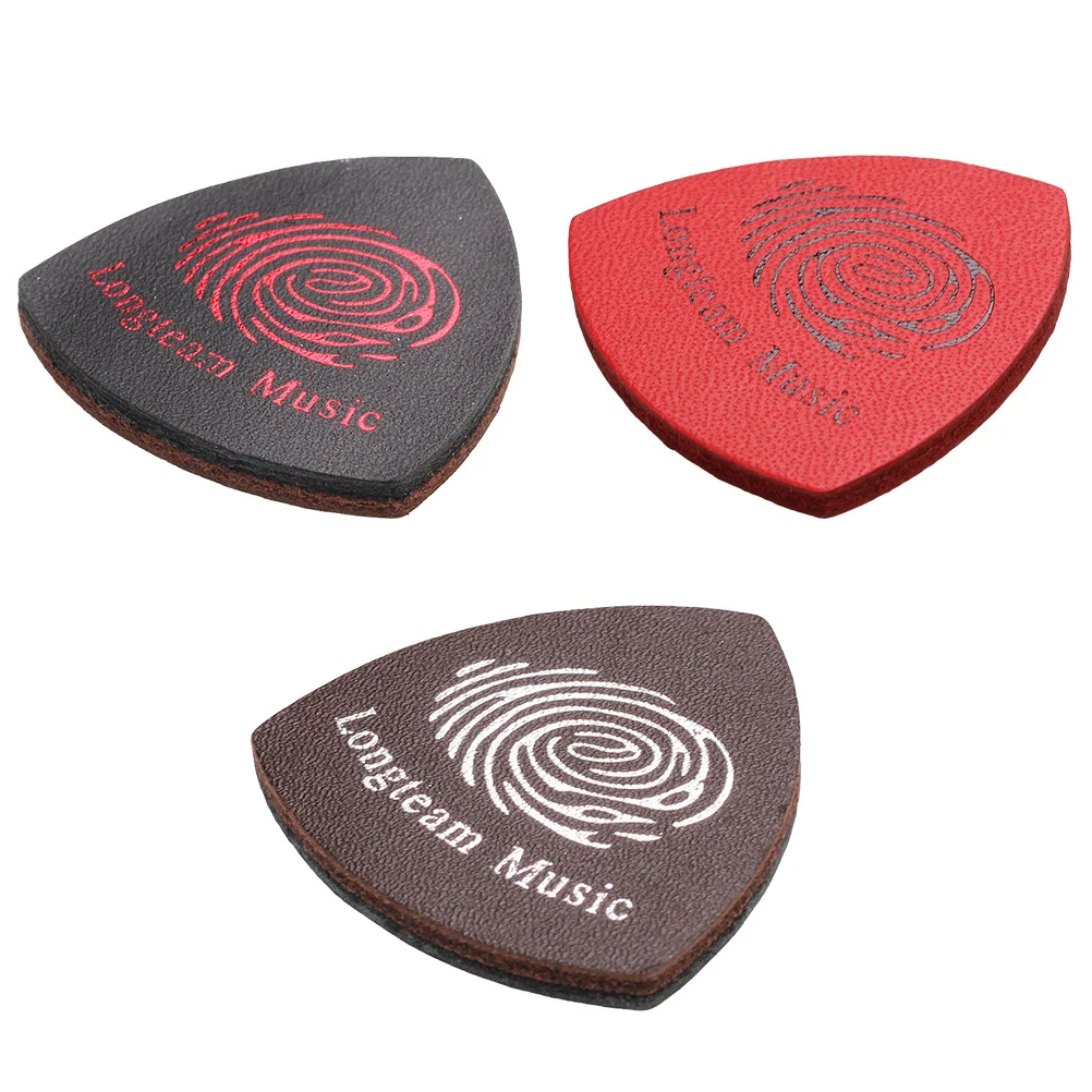 

3 Pcs Picks Exquisite Ukelele Multipurpose Felt Protector Guitar Durable Skin Electric Plectrums