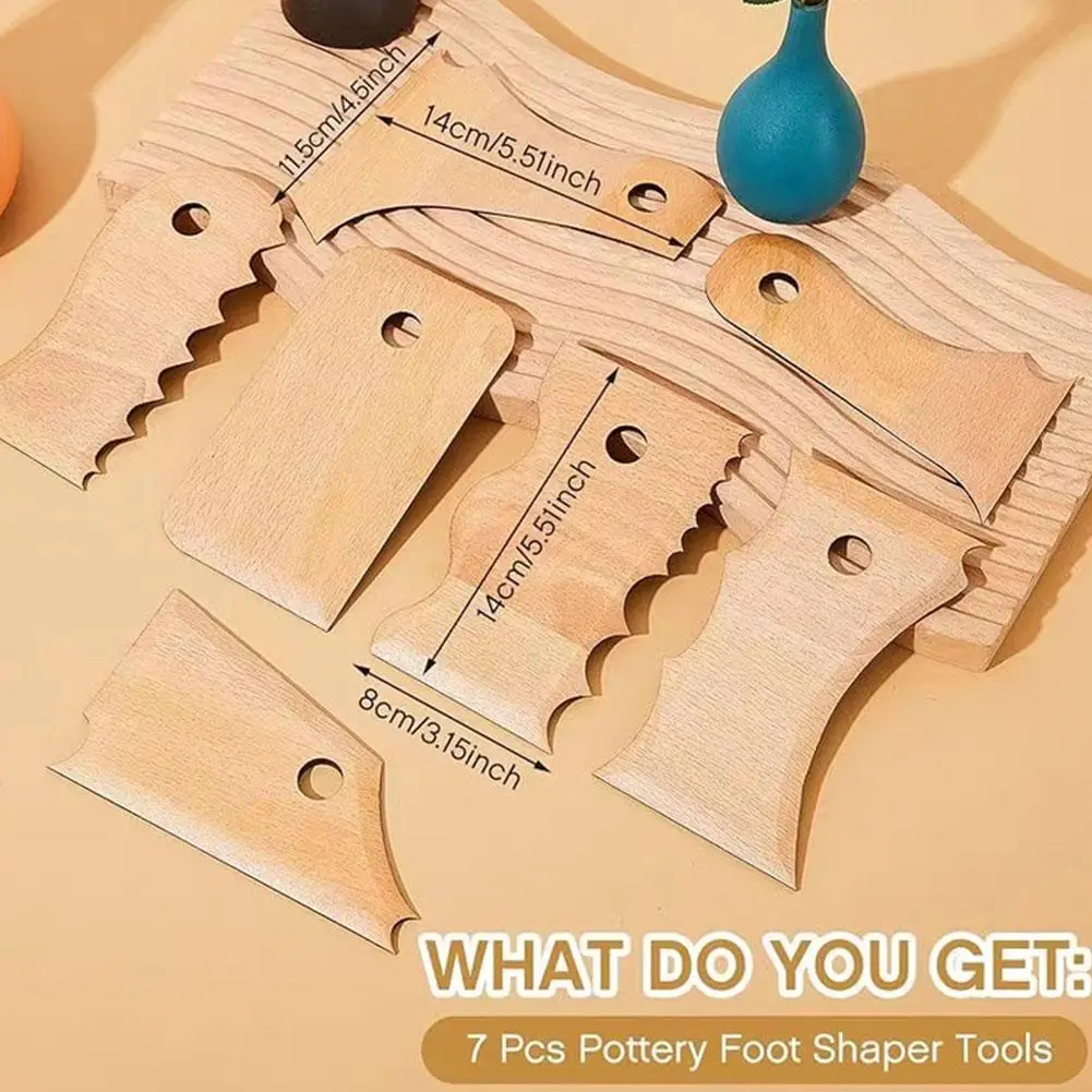 7 шт. инструменты для моделирования ног