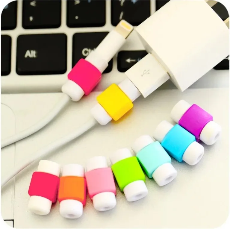 

100 шт., Защитные чехлы для кабелей USB