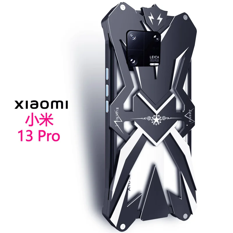 

Powerful Shockproof Metal Armor Case For Xiaomi Mi 13 Pro 12S Ultra 12 Pro 12S New Aluminum Cases Cover Bumper Coque