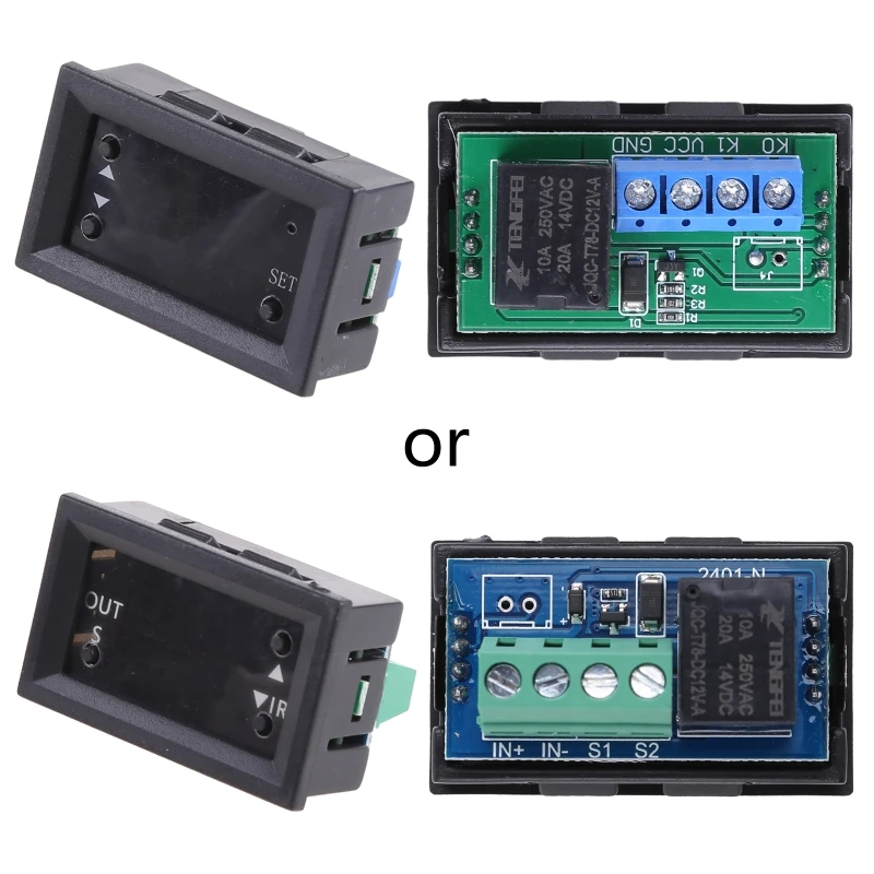 

12 В фотомодуль цифровой светодиодный дисплей цикл 0-999 регулируемое реле