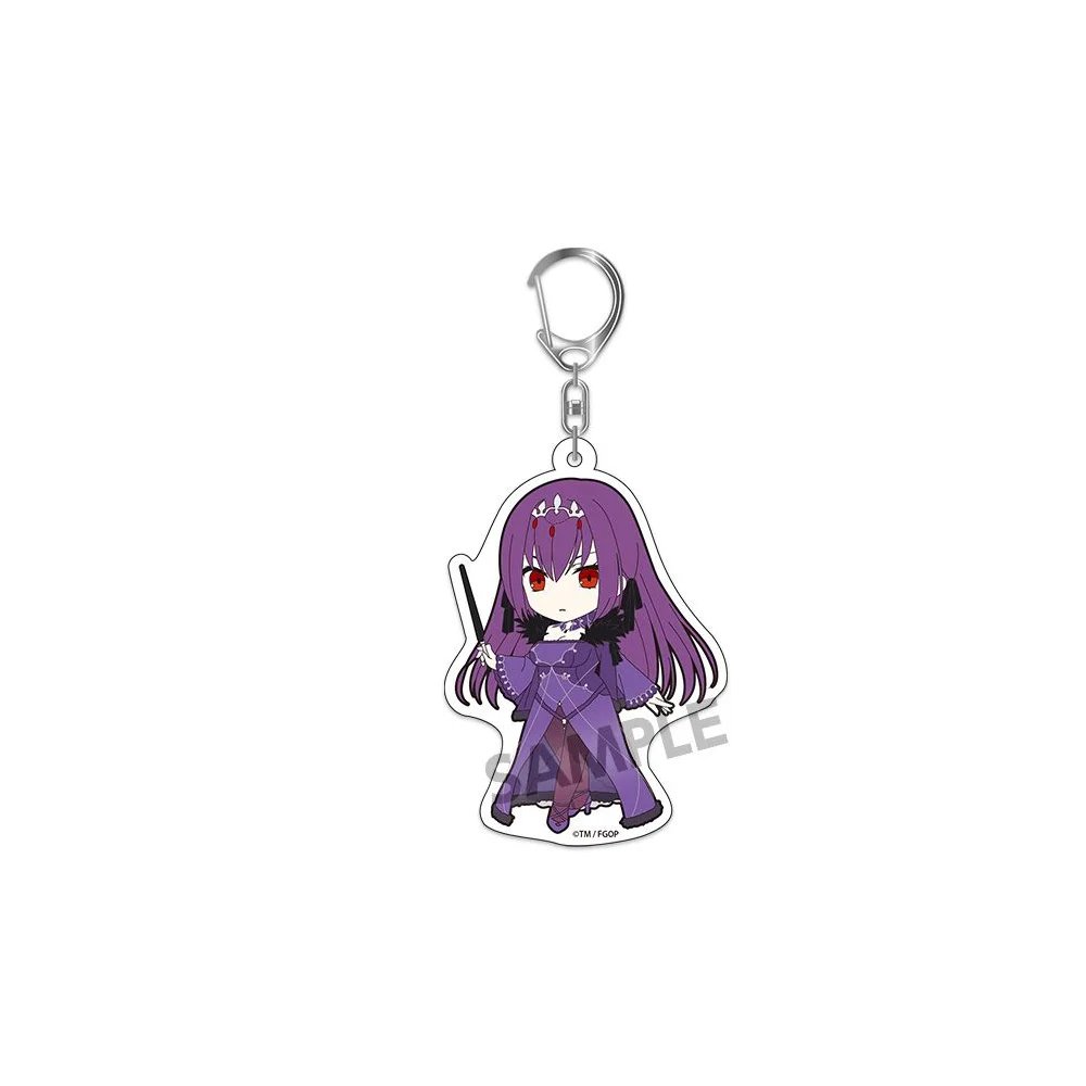 Фото Игровая фигурка Fate/Grand Order: Маш Кирилайт, Анастасия, Антонио Сальери, 6 см, акриловая подставка, милый брелок-фигурка, подвеска для сумки, коллекционные подарки №4