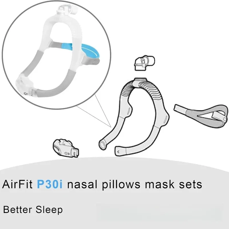 Фото Сменные носовые подушечки AirFit P30i/N30i для масок AirFit, универсальные комплекты носовых подушечек для респираторных аппаратов CPAP №3