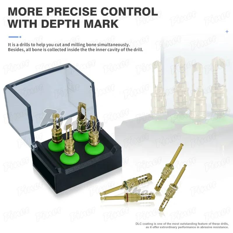 Хирургический инструмент Den Tal Imp lant Прививка костей дрель для сбора трефенов