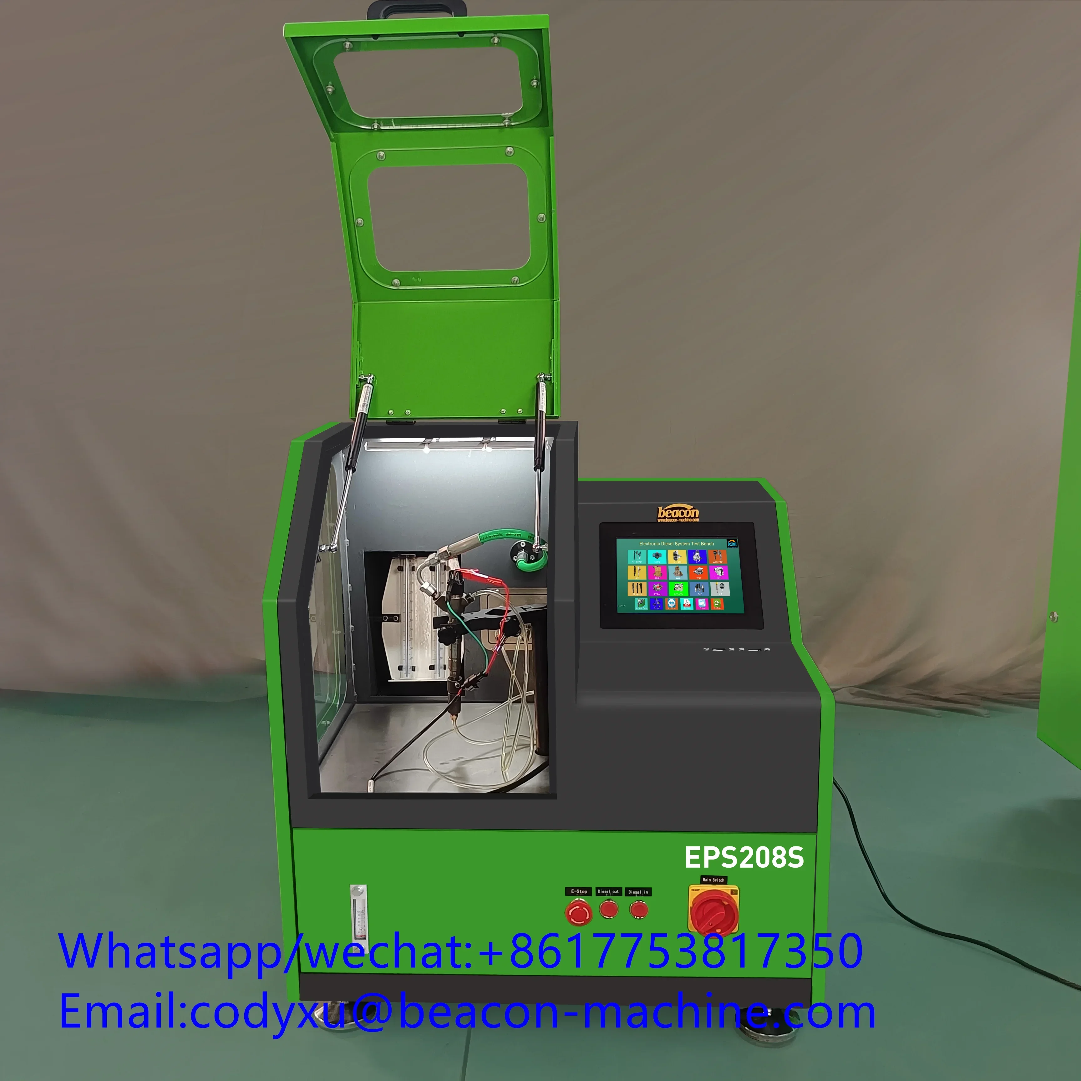 Автосервис EPS208s испытательный стенд высокого давления для инжектора дизельной