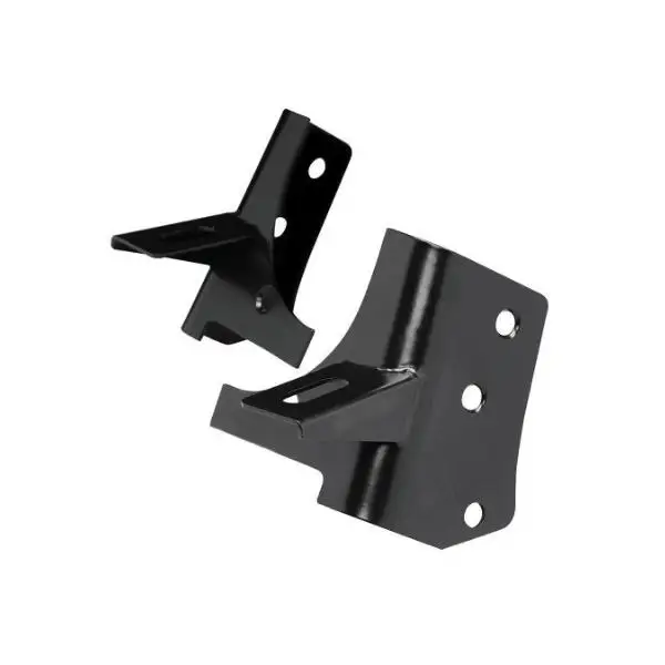 

MMR Off- road YJ Led Light Bar Upper Windshield Light Mounting Brackets ( Black, Steel)