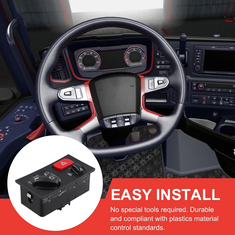 1540672 1900316 передняя фара противотуманная управляющая кнопка переключателя для Scania