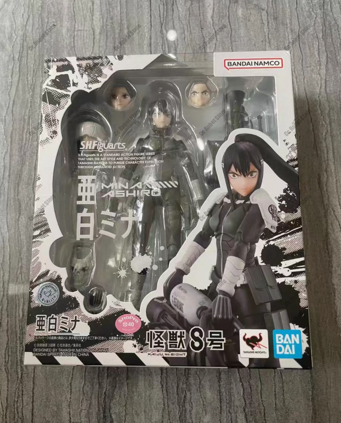 В наличии оригинальная Bandai S.H.F.iguarts аниме Kaiju No.8 Ashiro Mina ПВХ аниме фигурка модель игрушки коллекция орнамент подарки (art.: 3920d39effd64) - 3920d39effd64
