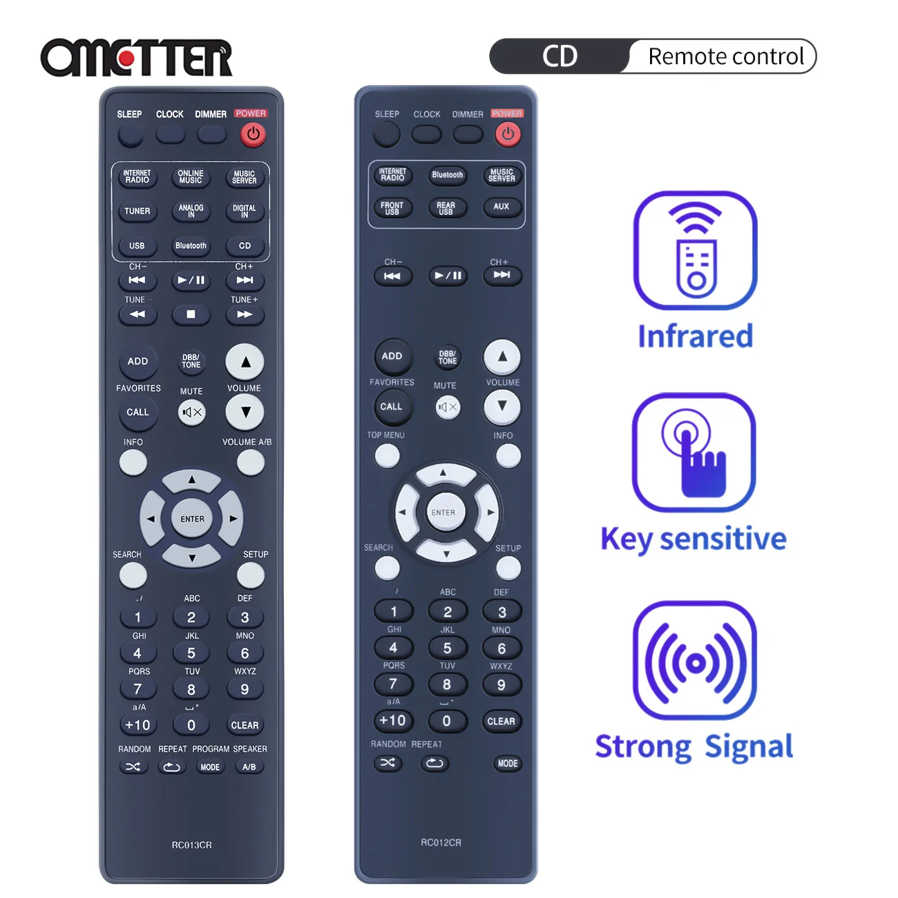 

New Replacement Remote Control For Marantz RC013CR RC012CR M-CR511 RC015C M-CR611 M-CR612 Audio Video Receiver