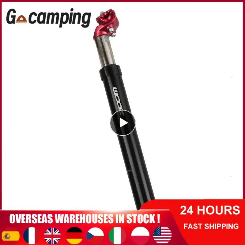 

Zoom Bike Suspension Seatpost Shock Absorber Bicycle Seat Post Dropper Aluminum Shockstop Tube With Adptper