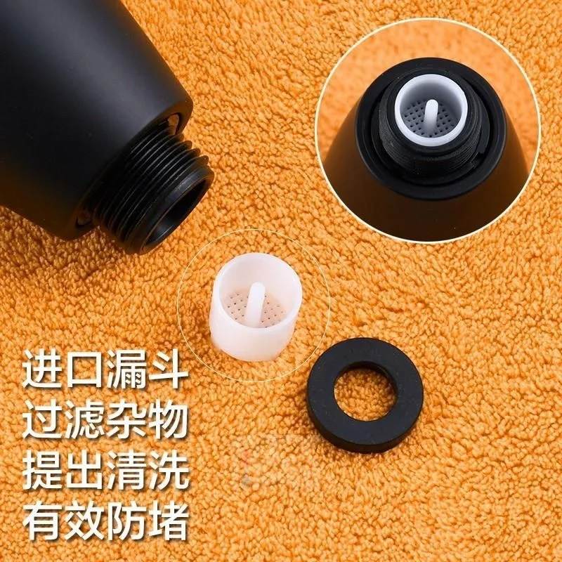 

Black pull sprinkler accessories shower head kitchen wash basin faucet water outlet nozzle blister expansion splash head