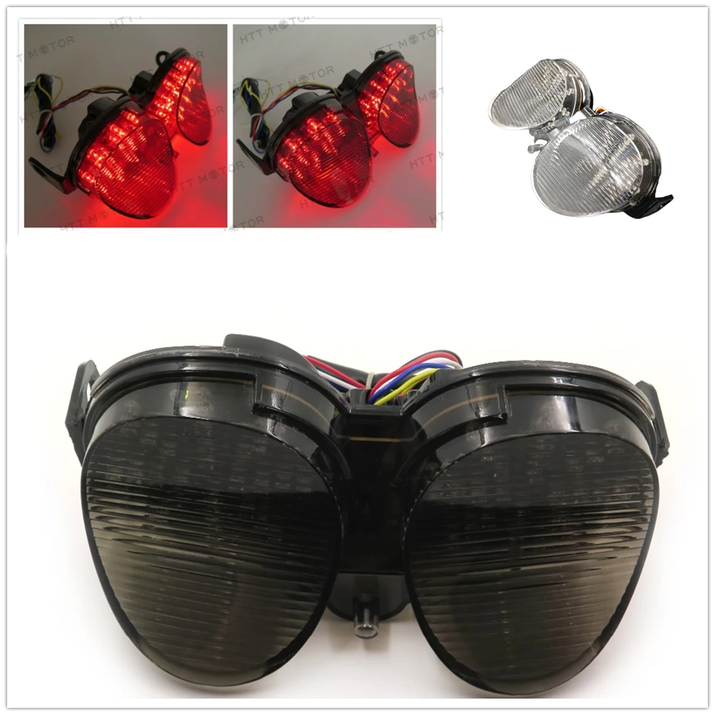 

LED Tail Light Signals for Yamaha YZF R6 2001-2002 XJR 1300 05-14 Sportbike Aftermarket Free Shipping Motorcycle Part Integrated