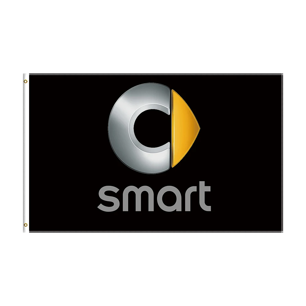 

3x5Ft Smarts Flag Racing Car Printed Banner For Decor