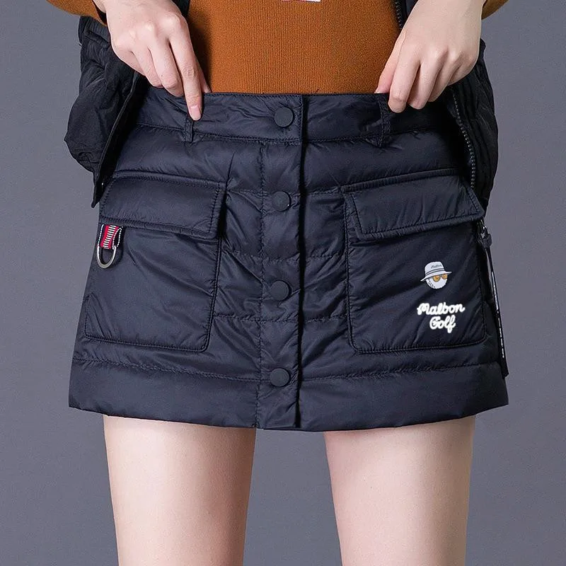 

Women's golf wear Down cotton shorts women golf wear Winter Women's golf clothing Skirts Womens Golf Shorts Golf clothes horse