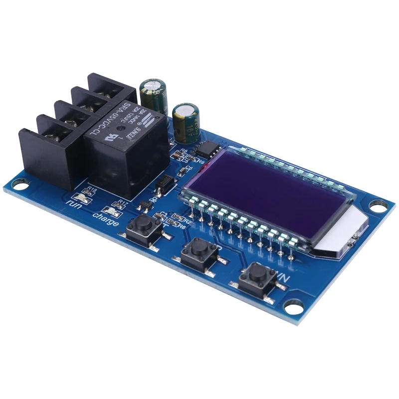 

10A 6-60V Lithium Battery Charge Controller Protection Board Lcd Display Integrated Circuit Overcharge Protection Control Module