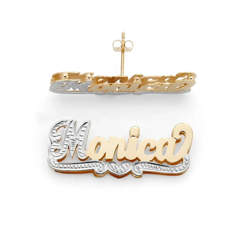 Рисунок 5 - Серьги-гвоздики с двойным покрытием