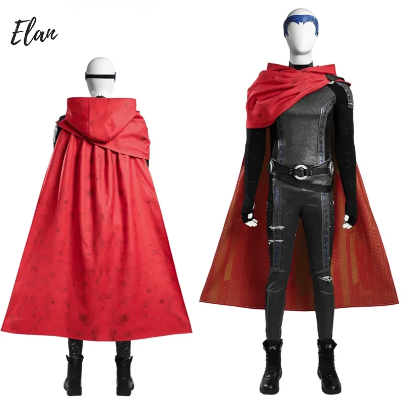 FC6Взрослый мужчина Агата Косплей All Along William Kaplan Костюм Кожаный топ Брюки Наряд