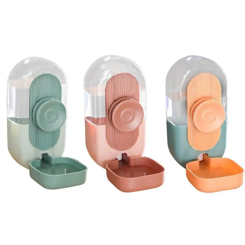 

28oz Drinking Fountain Rabbit Water Bottle Automatic Little Pet Cage Hang Water Dispenser No-leak Detachable Feeder Small Animal