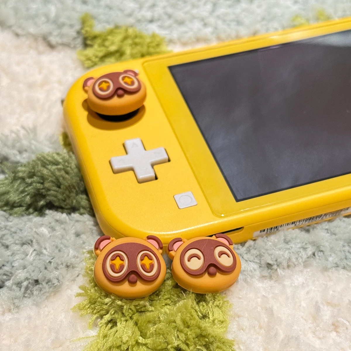 Фото Силиконовые ручки Tanuki-Themed для Nintendo Switch/OLED/Lite/Switch 2 — колпачки для джойстиков в стиле Timmy & Tommy, 4 шт. №4