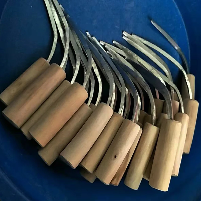 

Japanese stainless sharpen Agarwood scraper portable knife Agarwood hooked professional tools