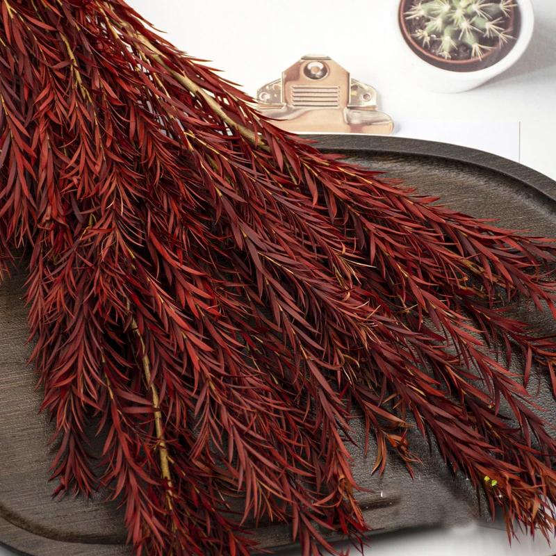 Модель длинной травы в виде листьев