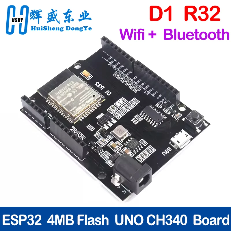 ESP32 для Wemos D1 Mini Arduino UNO R3 R32 WIFI Беспроводная Bluetooth макетная плата CH340 4M память One ESP 32