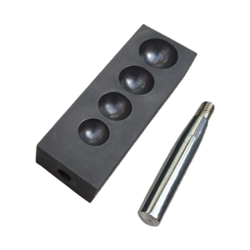 

Professional Pure Graphite Ingot Casting Mold Mould Crucible for Gold Silver Melting Casting Refining Jewelry Making